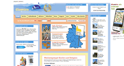 Desktop Screenshot of kirchensuchmaschine.diomira.de